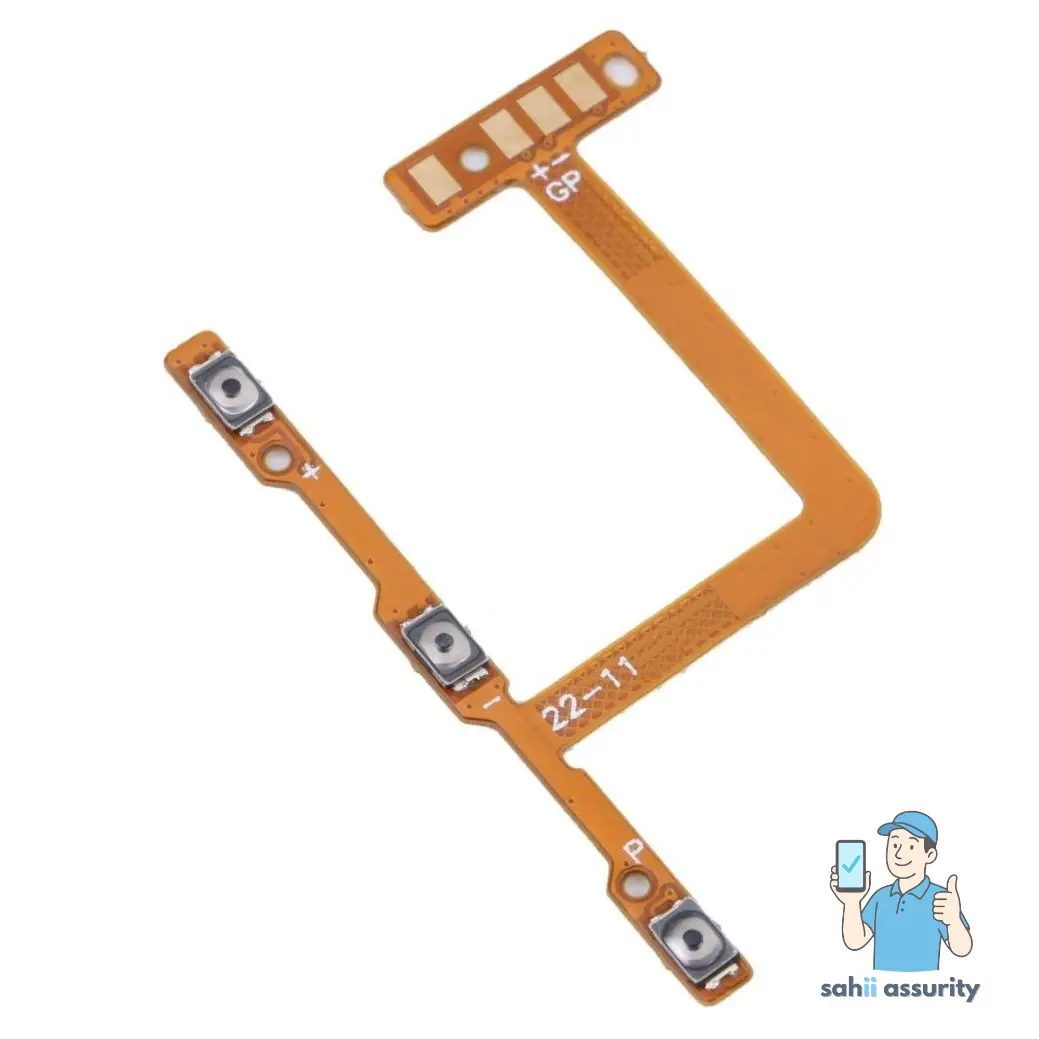 Volume Button Flex Cable for Tecno Pova LD7J